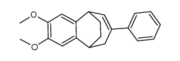 2,3-dimethoxy-7-phenyl-6,9-dihydro-5H-5,9-ethanobenzo[7]annulene结构式