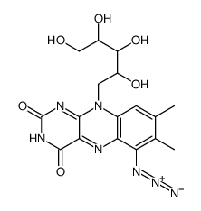 6-azidoriboflavin Structure