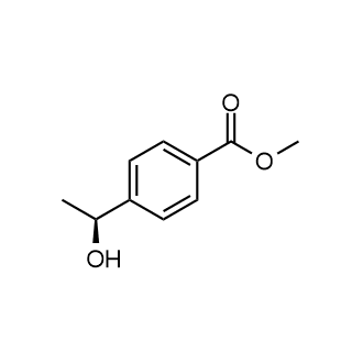 4-[(1s)-1-羟乙基]苯甲酸甲酯结构式