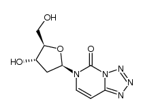 6-(2-Deoxy-β-D-ribosyl)tetrazolo<1,5-c>pyrimidine-5(6H)-one Structure