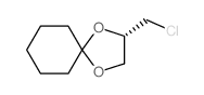 (S)-2-(氯甲基)-1,4-二氧螺[4.5]癸烷结构式