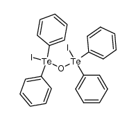 bis(diphenyltelluriumiodide)oxide Structure