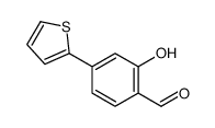 2-hydroxy-4-thiophen-2-ylbenzaldehyde结构式