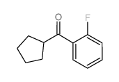2-氟苯基 环戊基 酮结构式
