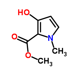 3-羟基-1-甲基-1H-吡咯-2-羧酸甲酯结构式