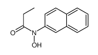 N-hydroxy-N-naphthalen-2-ylpropanamide结构式