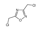 3,5-Bis(chloromethyl)-1,2,4-oxadiazole结构式