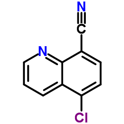 5-Chloroquinoline-8-carbonitrile Structure