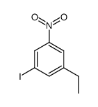 1-ethyl-3-iodo-5-nitrobenzene结构式