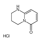 1,2,3,4-Tetrahydro-pyrido[1,2-a]pyrimidin-6-one hydrochloride结构式