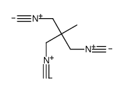 1,3-diisocyano-2-(isocyanomethyl)-2-methylpropane结构式