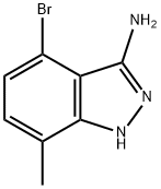 4-溴-7-甲基-1-H-咪唑-3-氨结构式