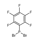 Dibromo(pentafluorophenyl)phosphine结构式