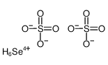 selenium(4+),disulfate Structure