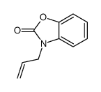 3-Allylbenzoxazol-2(3H)-one结构式