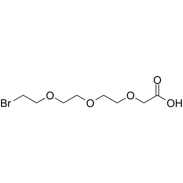 溴代四聚乙二醇羧酸结构式