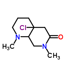 2-Chloro-N-methyl-N-[(1-methyl-2-piperidinyl)methyl]acetamide Structure