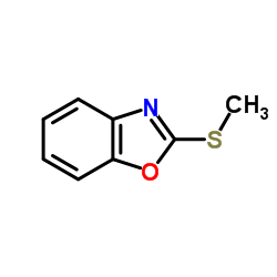 2-甲硫基苯并恶唑结构式