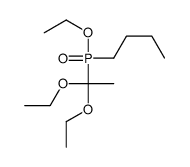1-[1,1-diethoxyethyl(ethoxy)phosphoryl]butane结构式