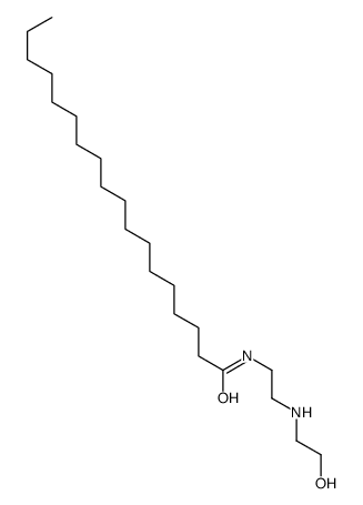 N-[2-[(2-羟乙基)氨基]乙基]十八酸酰胺结构式