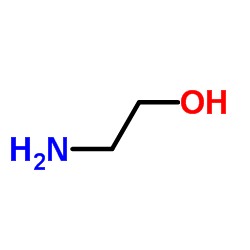 2-Aminoethanol structure