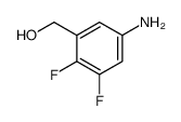 (5-amino-2,3-difluorophenyl)methanol Structure