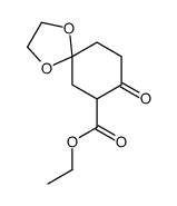 8-氧代-1,4-二噁螺[4.5]癸烷-7-羧酸乙酯结构式