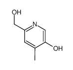 2-Pyridinemethanol,5-hydroxy-4-methyl-(9CI) structure
