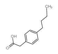 4-丁基苯乙酸结构式
