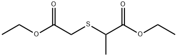 2-[(2-乙氧基-2-氧代乙基)磺酰基]丙酸乙酯结构式