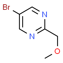 5-溴-2-(甲氧基甲基)嘧啶结构式