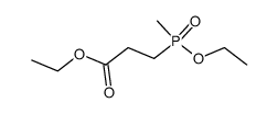 3-Methylphosphinicopropionic Acid Structure