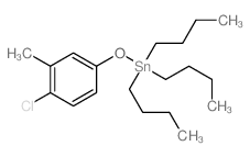 4-chloro-3-methyl-phenol; tributyltin Structure