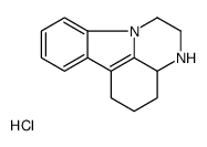 1,10-Trimethylene-pyrazino-indole hydrochloride Structure