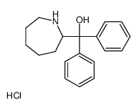 azepan-2-yl(diphenyl)methanol,hydrochloride结构式