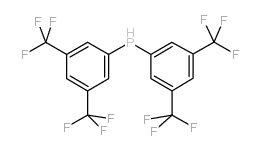双(3,5-二(三氟甲基)苯基)膦结构式