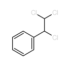 Benzene,(1,2,2-trichloroethyl)- Structure