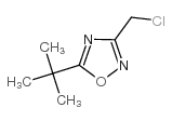 5-(叔丁基)-3-氯甲基-1,2,4-恶二唑结构式