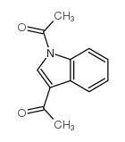 1,3-diacetylindole Structure