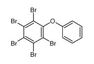 2,3,4,5,6-五溴联苯醚结构式