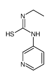 1-ethyl-3-pyridin-3-ylthiourea Structure
