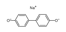 Disodium 4,4'-biphenyldiolate结构式