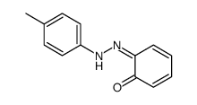 6-[(4-methylphenyl)hydrazinylidene]cyclohexa-2,4-dien-1-one结构式