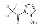 1-甲基-2-三氯乙酰基吡咯结构式