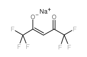 2,4-Pentanedione,1,1,1,5,5,5-hexafluoro-, ion(1-), sodium (1:1) Structure