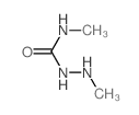 Hydrazinecarboxamide,N,2-dimethyl- Structure