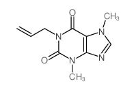 1-Allyltheobromine structure