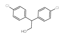 2,2-双(4-氯苯基)乙醇结构式