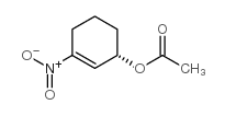 2-Cyclohexen-1-ol,3-nitro-,acetate(ester),(1S)-(9CI) Structure