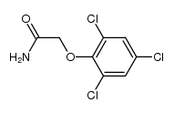 (2,4,6-trichloro-phenoxy)-acetic acid amide结构式